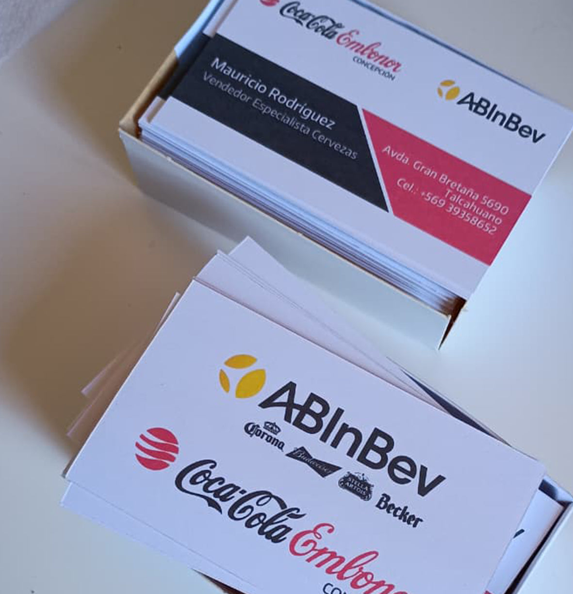 Tarjetas de Presentación