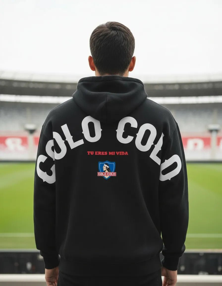 Polerón Canguro Colo Colo – “Tú Eres Mi Vida” - Qué Impresión