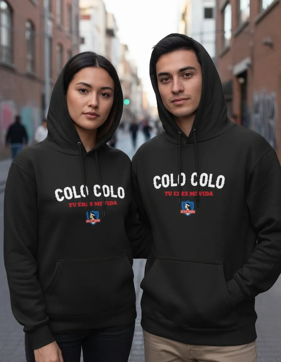 Polerón Canguro Colo Colo – “Tú Eres Mi Vida” - Qué Impresión