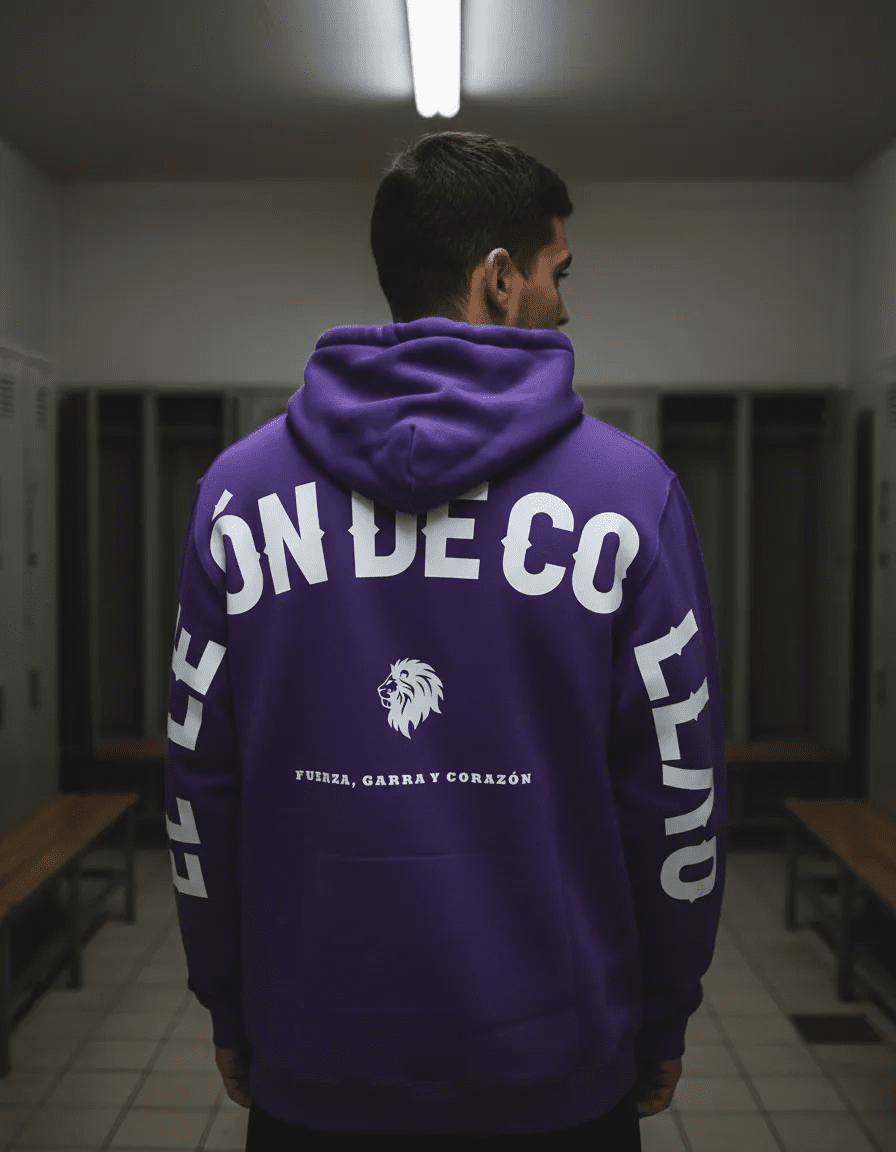 Polerón Deportes Concepción, León de Collao - Qué Impresión