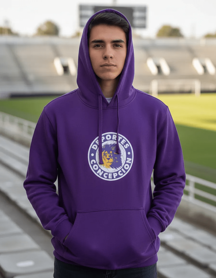 Polerón Deportes Concepción, León de Collao - Qué Impresión